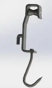 Boru tipi mezbaha kancası-1